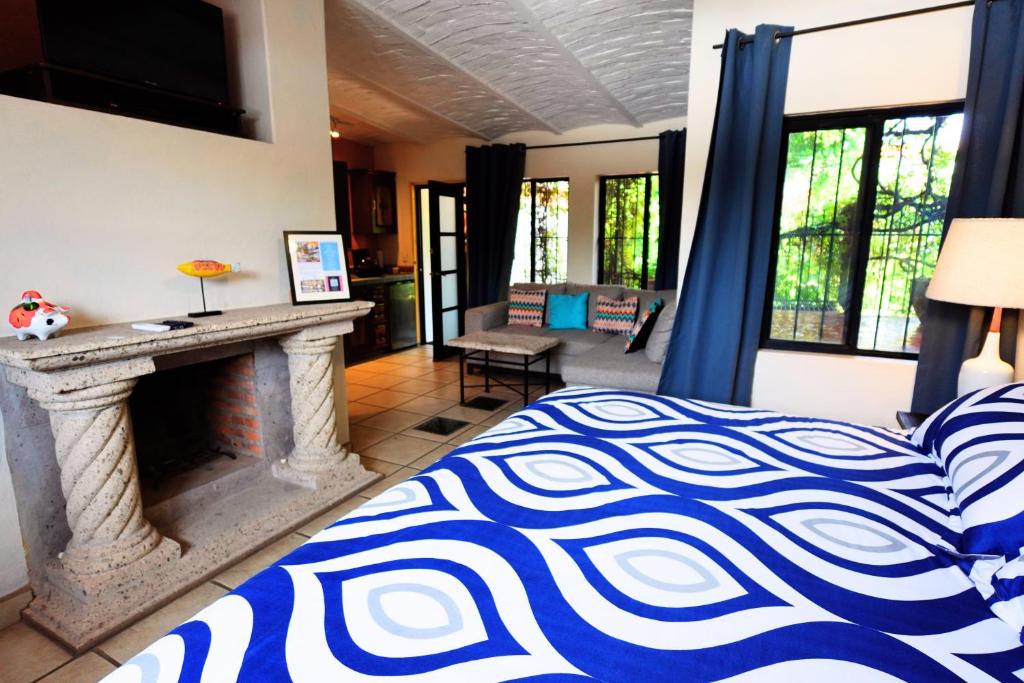 Enjoy AC in Our Guest Room at Inn Ajijic, Ajijic