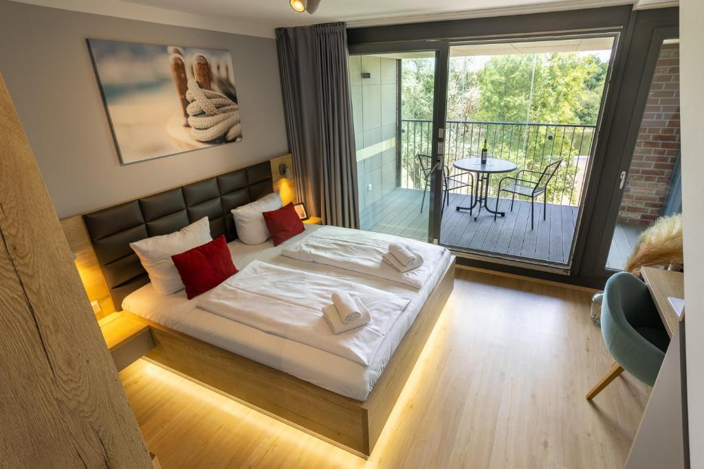 Marina Apartments Regensburg 전경