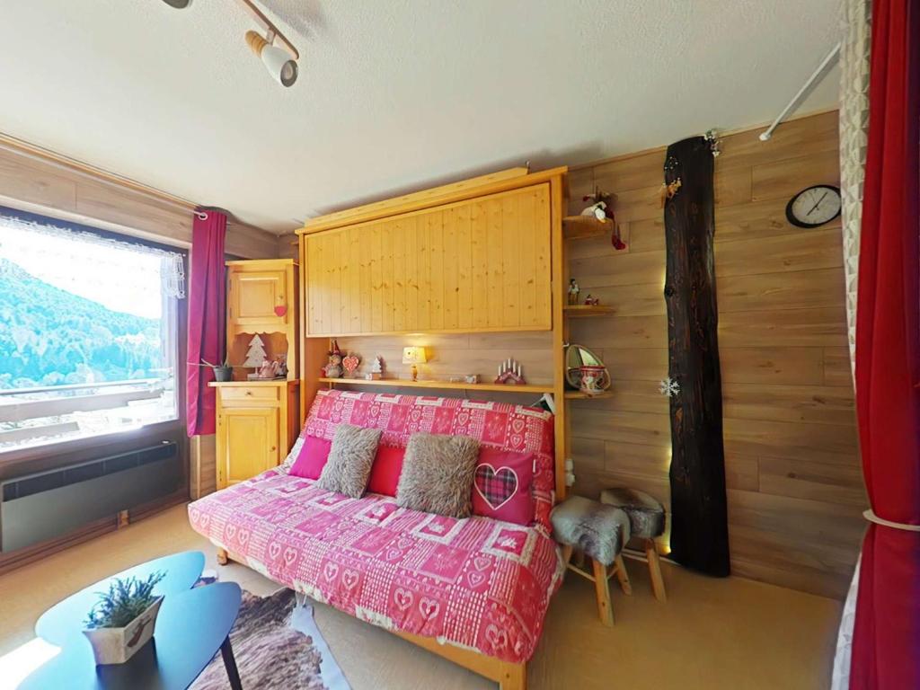 Studio 4 Pers. avec Balcon Sud, Parking et Navette - Le Grand-Bornand - FR-1-241-221 - 3