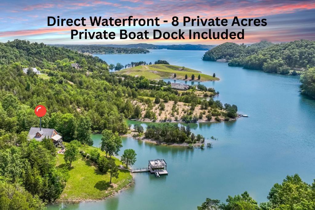 Knasgowa - Direct Lake Front House Retreat, Dandridge