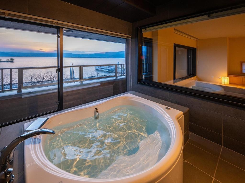 Shinshu Kamisuwa Onsen Suwa Bettei Suhaku 호텔 이미지 2