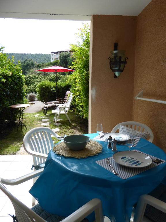 Studio Poisson bleu in toller Ferienanlage mit Pools Animation und Sportmoglichkeiten 전경