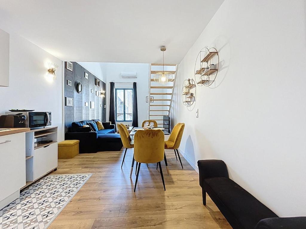 Le Datrio - Appartement proche des halles - Wifi et climatisation - 4