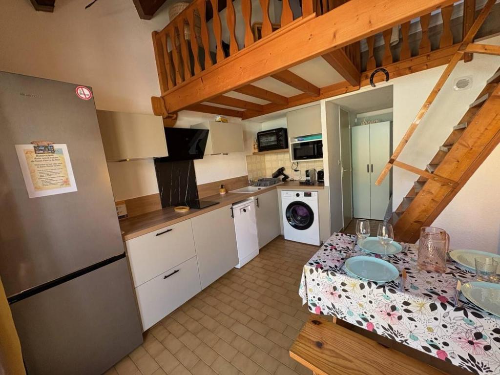 SP490-311 Maison 2 pièces mezzanine 6 couchages SAINT PIERRE LA MER - 5