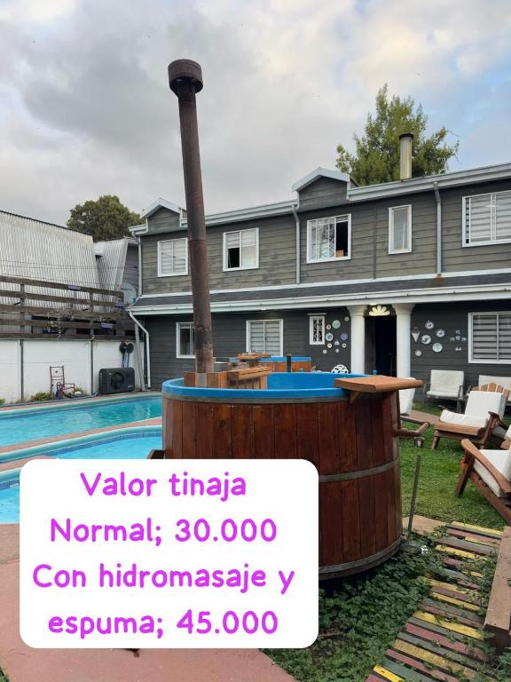 Cabaña con tinaja de hidromasaje - 4