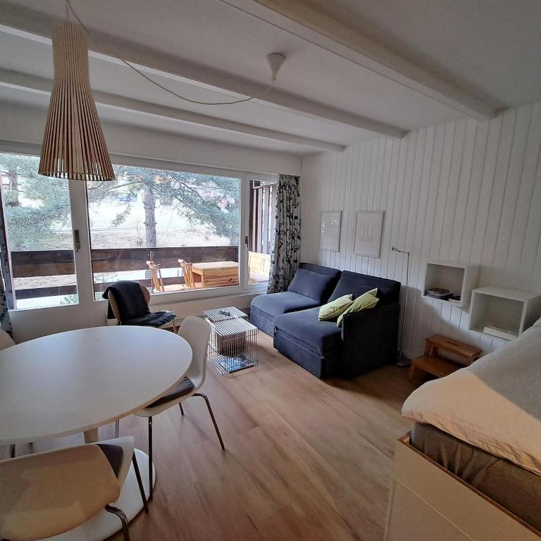 Le Flocon Studio in Ovronnaz close to the baths - 3