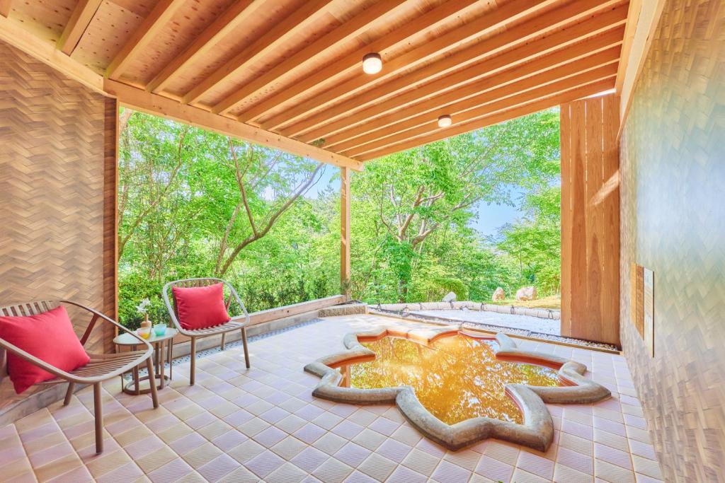 아리마 온천 모토유 류센카쿠 료칸 전경