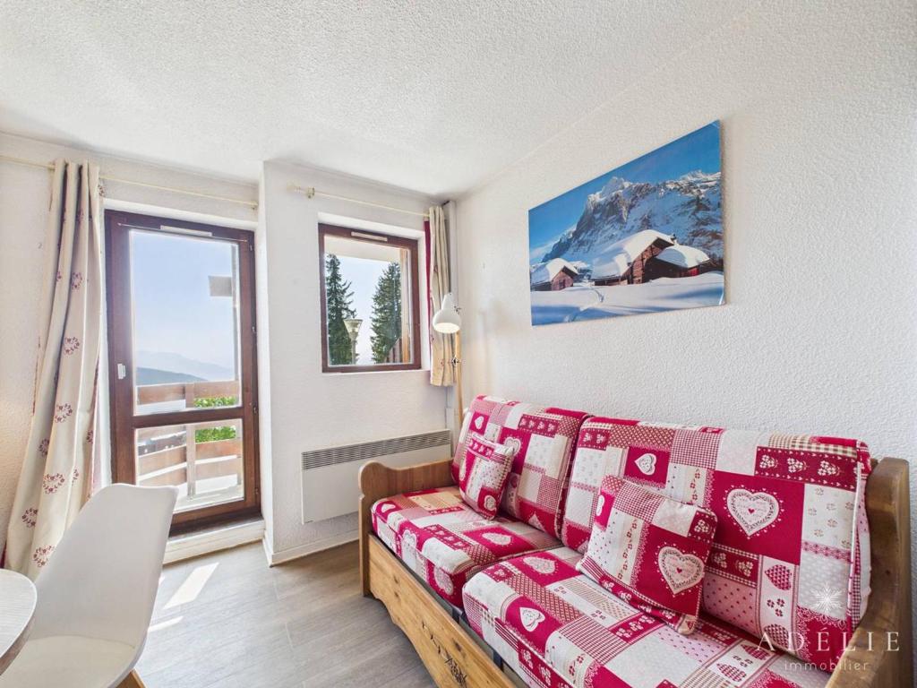Studio rénové, style montagne, pied des pistes, balcon exposé sud, pour 4 personnes à La Rosière - FR-1-398-557 - 2