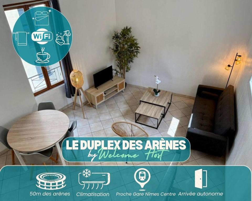 Le Duplex des Arènes, idéalement situé et lumineux, Nîmes