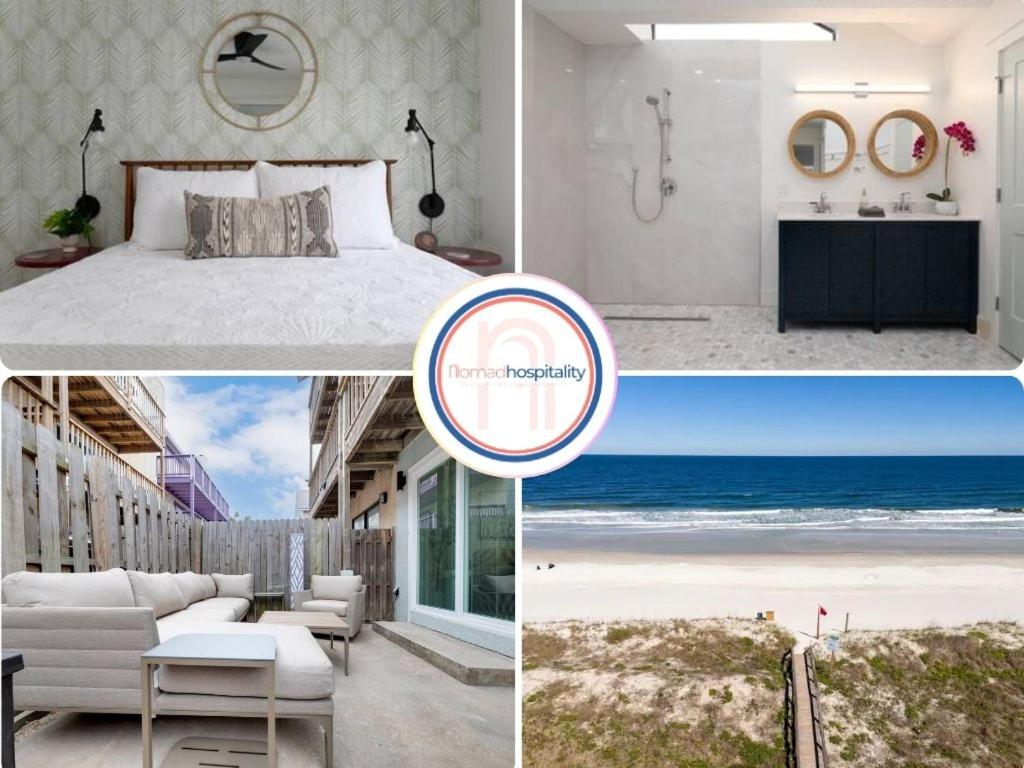 Be A Nomad 3bed home 1 block from amazing beach, Jacksonville Beach