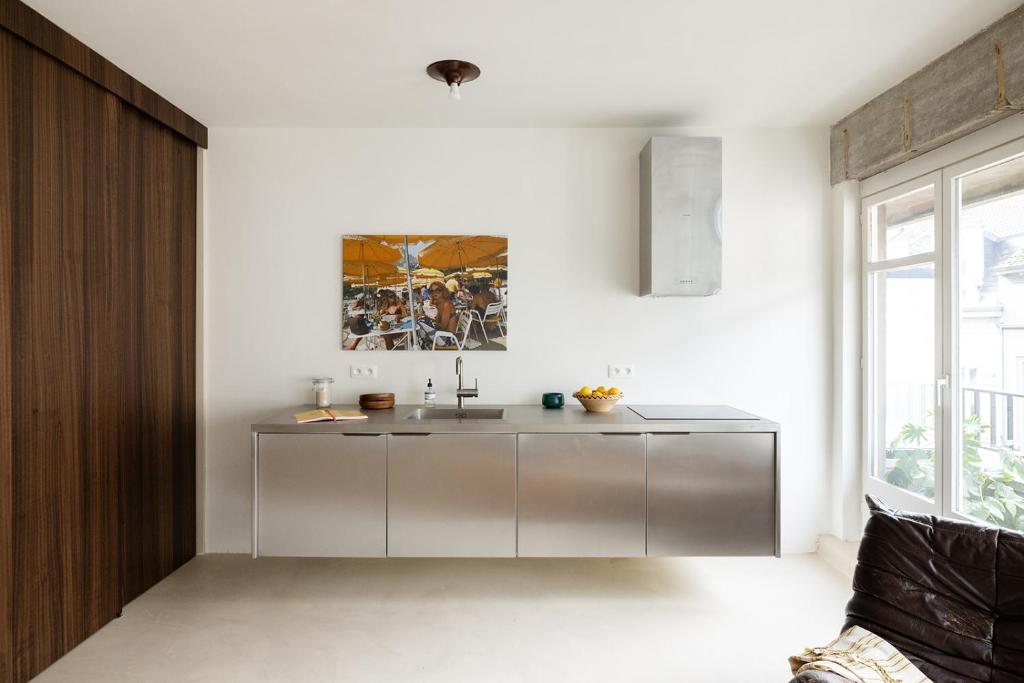 Zonnig & funky appartement vlakbij het strand, Ostende