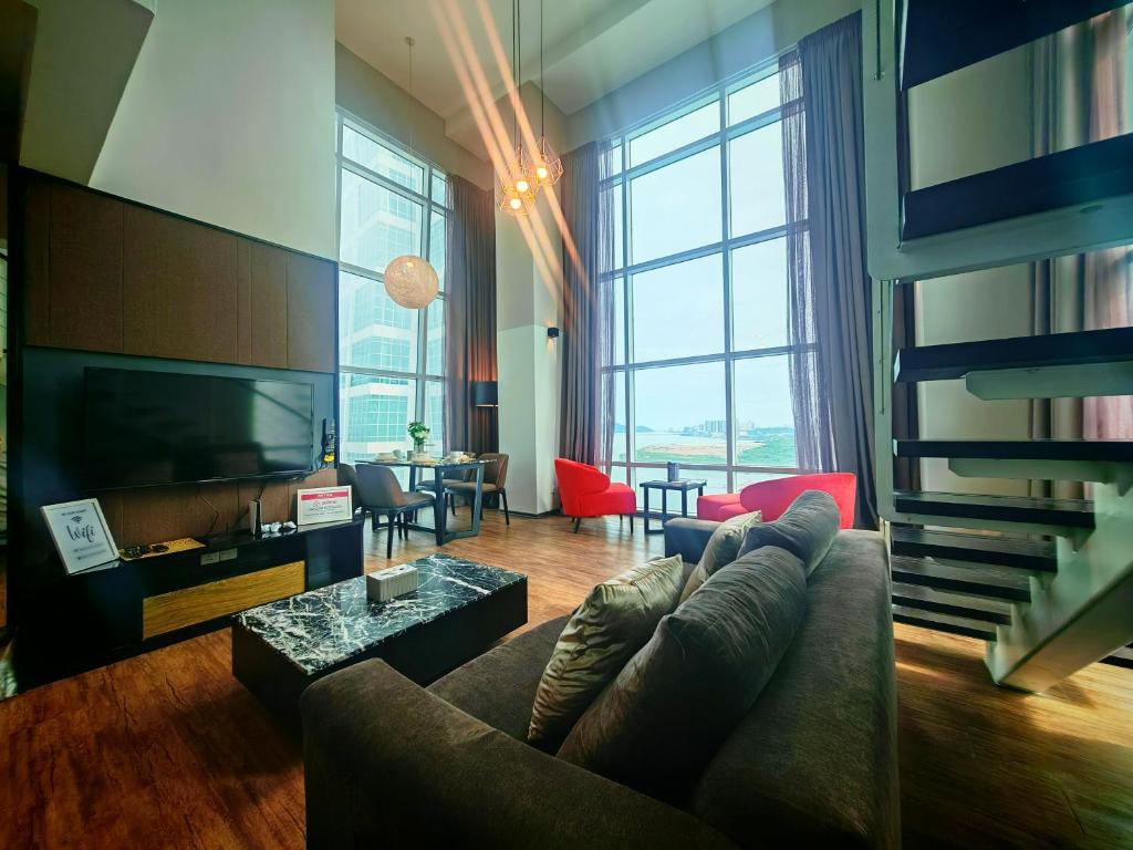 Maritime Suite by Ocean Luxe 2BR Seaview Dryer Water Dispenser, George Town