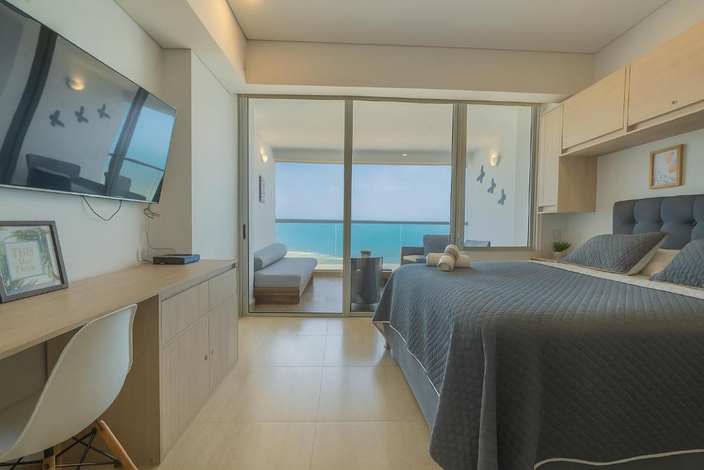 Sunset Oceanfront Studio, Cartagena de Indias