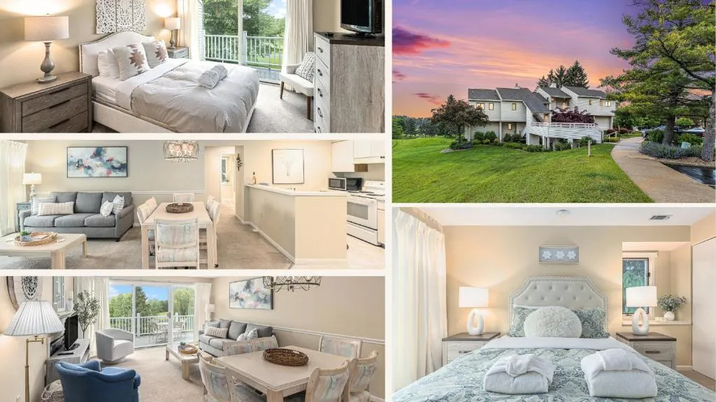 Beautiful Comfy 2 Bedroom Condo Stunning Golf Course Views 5166, hotel in Traverse City