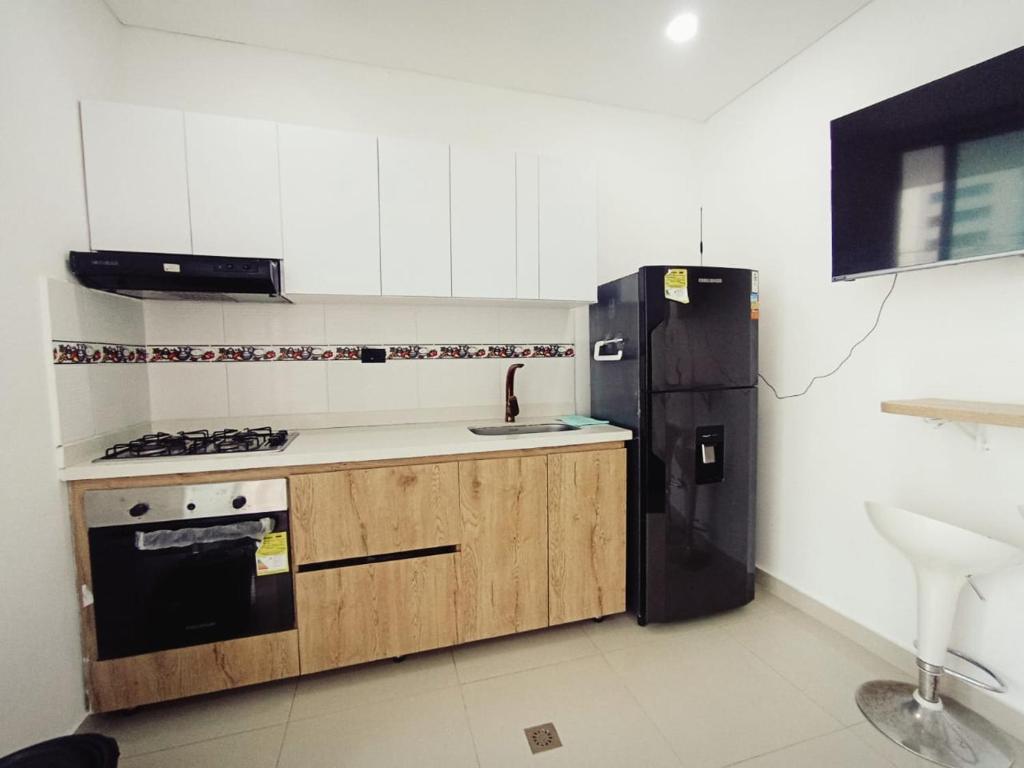 Apartóestudio cerca al mar - 5