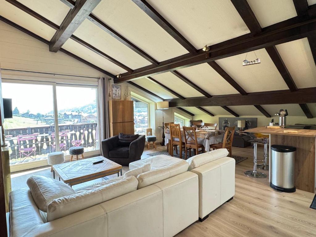 Appartement cosy avec balcon, wifi et garage aux Gets - FR-1-623-159 - 1