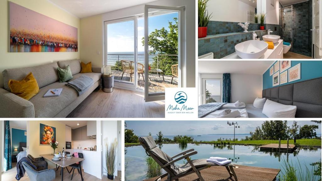 Apt MehrMeer DG mit Sauna Pool Fitness, Sassnitz