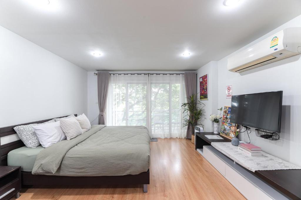 Modern Style 1BR / Large balcony at Nimman, Čiang Mai