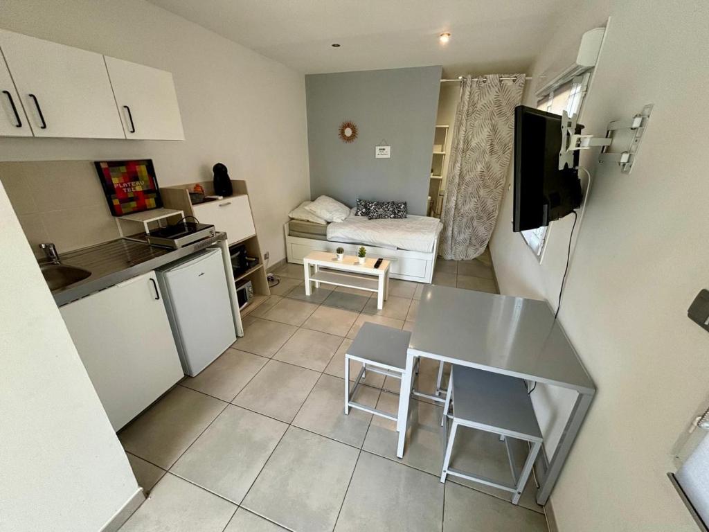 Studio privé attenant Villa Piscine - 2