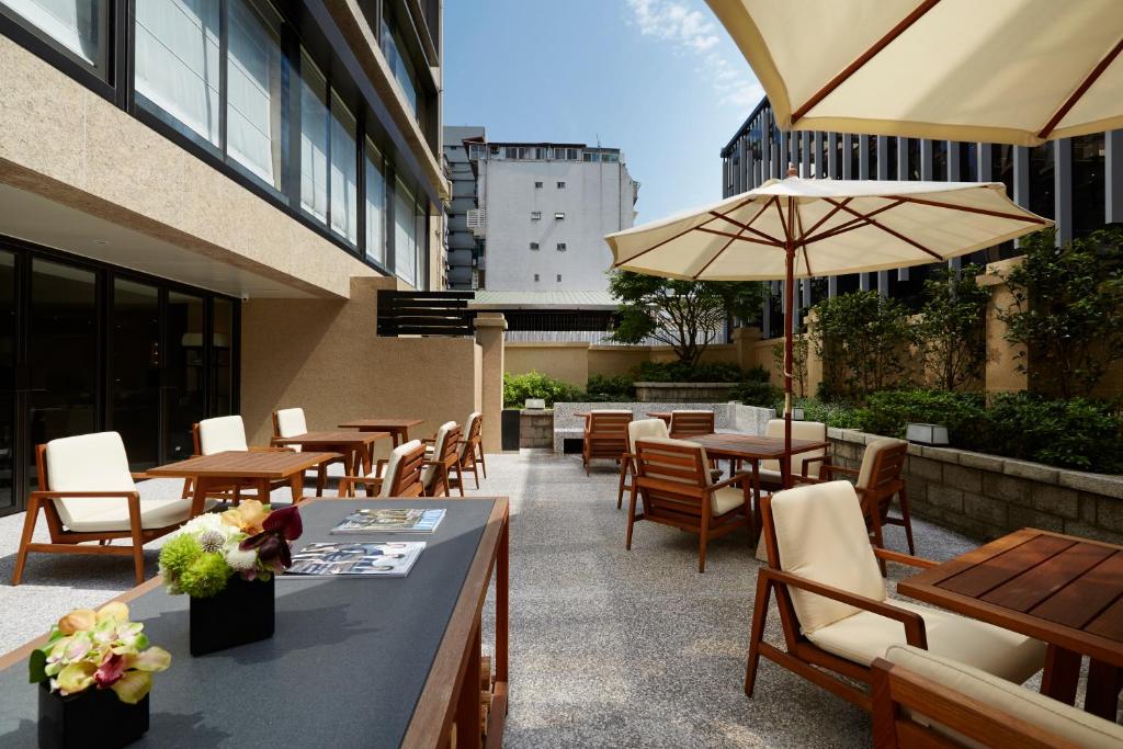 タイペイ フラートン ホテル メゾン ノース (Taipei Fullerton Hotel - Maison North) ガーデン