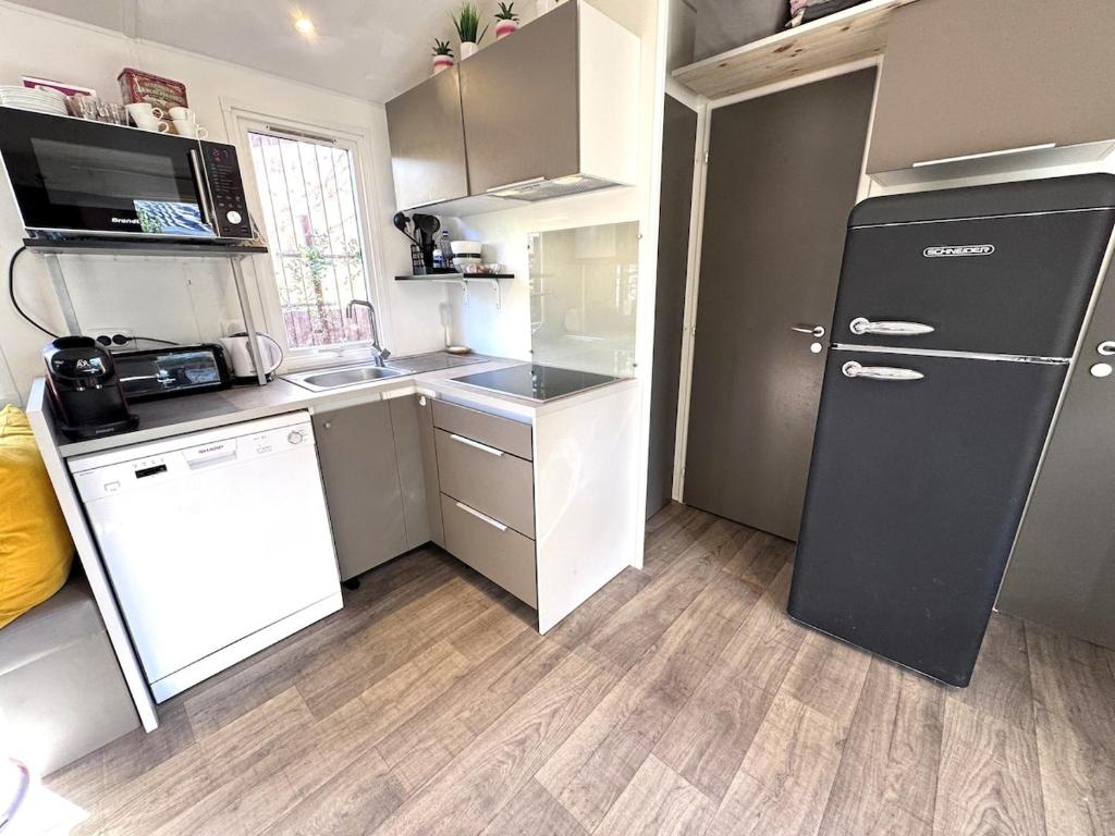 Sous les pins du Bassin - Mobile Home avec jardin - 3