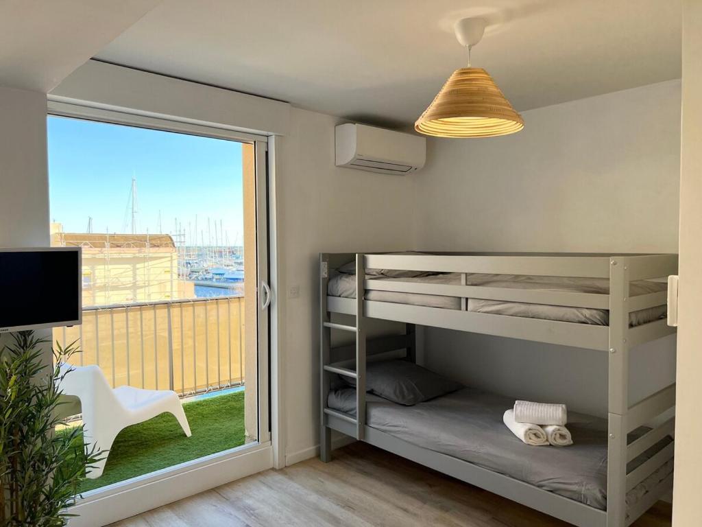 Bel appartement avec piscine et vue bateaux - 4