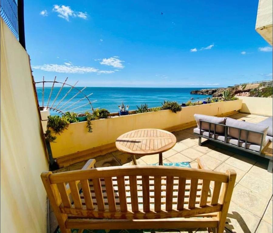 T3 bohème vue imprenable sur la Crique - Wifi - Vue mer et plage, Sète