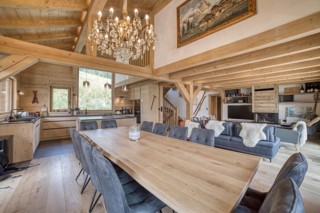 Chalet familial vue MontBlanc - 3