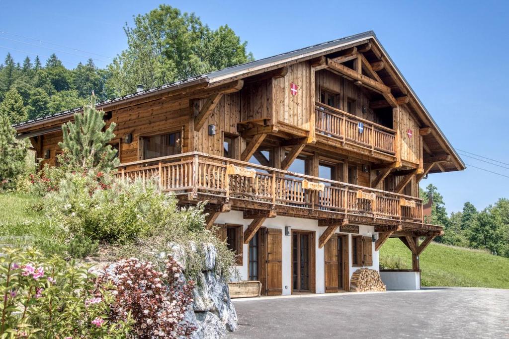 Chalet familial vue MontBlanc - 1
