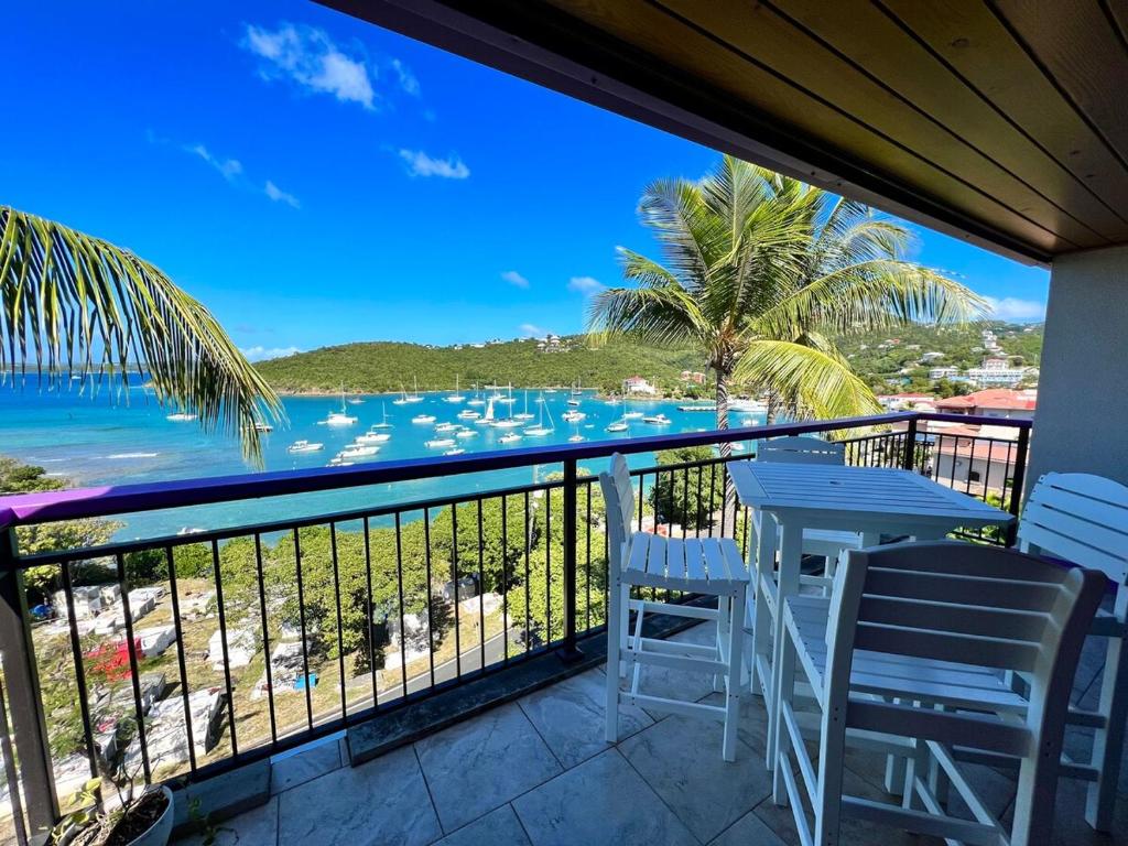 Expansive Views from this Luxury Bayview Penthouse, Cruz Bay