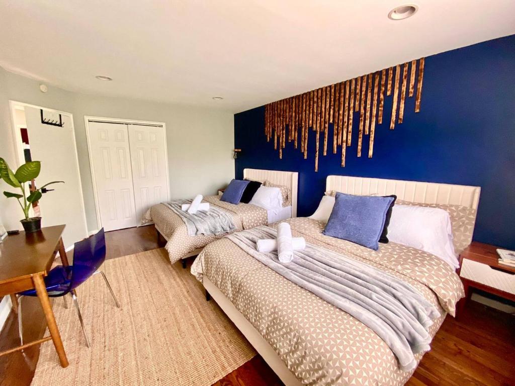 Easy PATH&Bus access- NYC designer home & Terrace, Bergen