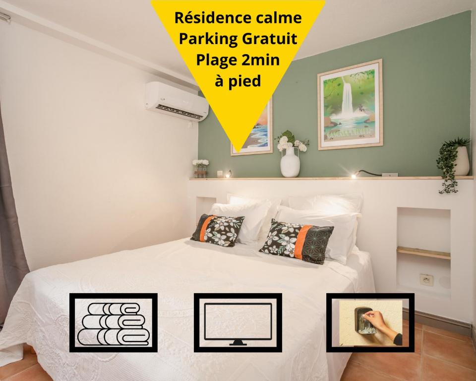 Plage 2 min à pied Terrasse Piscine, Sainte-Anne