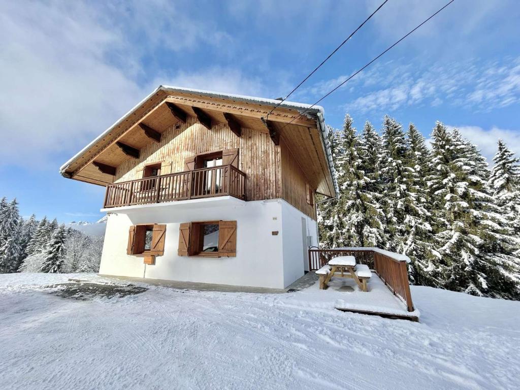 Chalet indépendant avec spa, sauna et cheminée à Notre-Dame-de-Bellecombe - 10 pers - 1
