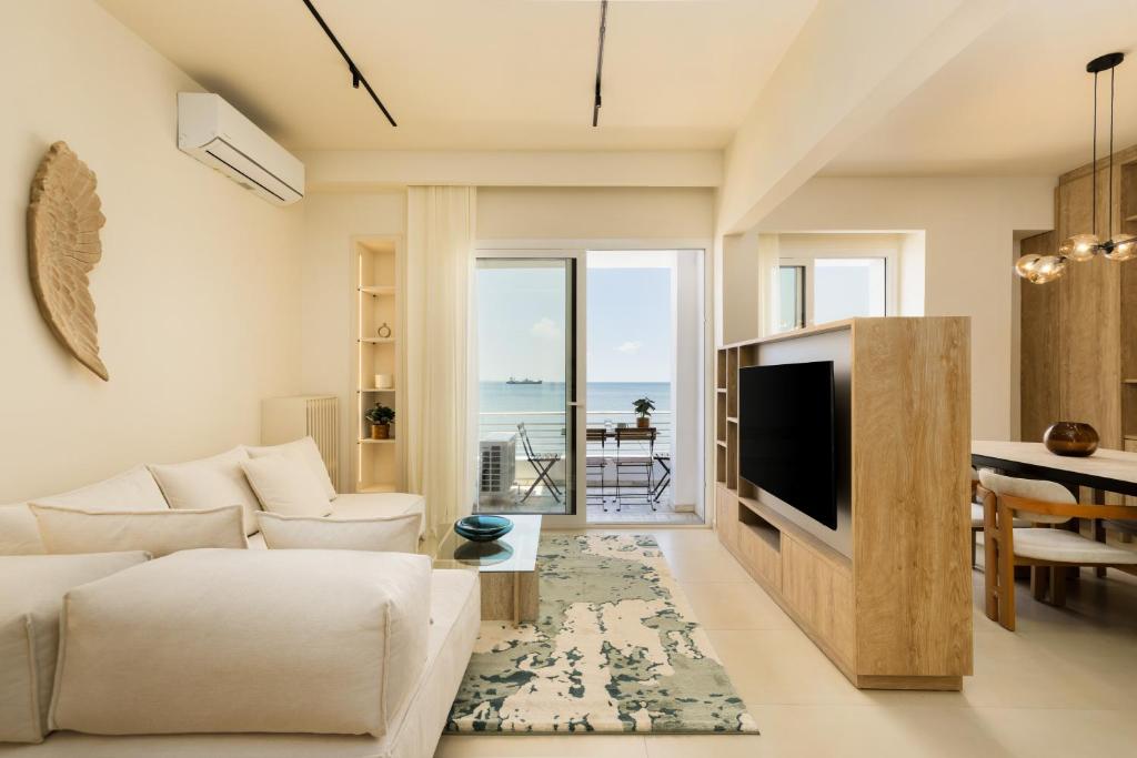 Ivory by halu! - Elegant 2BD apt with sea view, Soluň