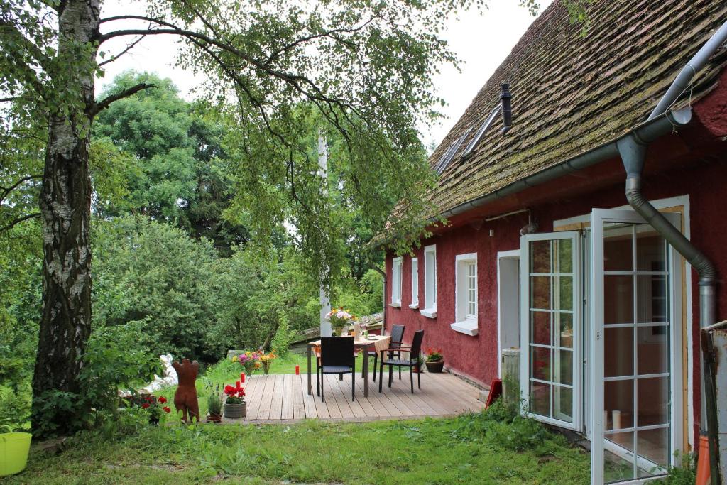 Räuberstube 90 qm - einsam - ruhig - Insel im Land, Passee