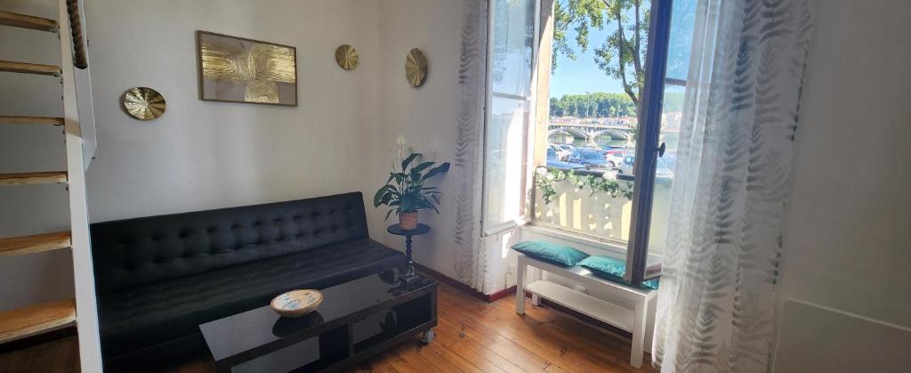 Studio Xana vue Adour, Bayonne