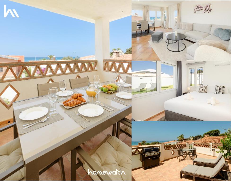 Beachfront with Private Terrace, Garden, BBQ, and Garage in Marbella, Marbella