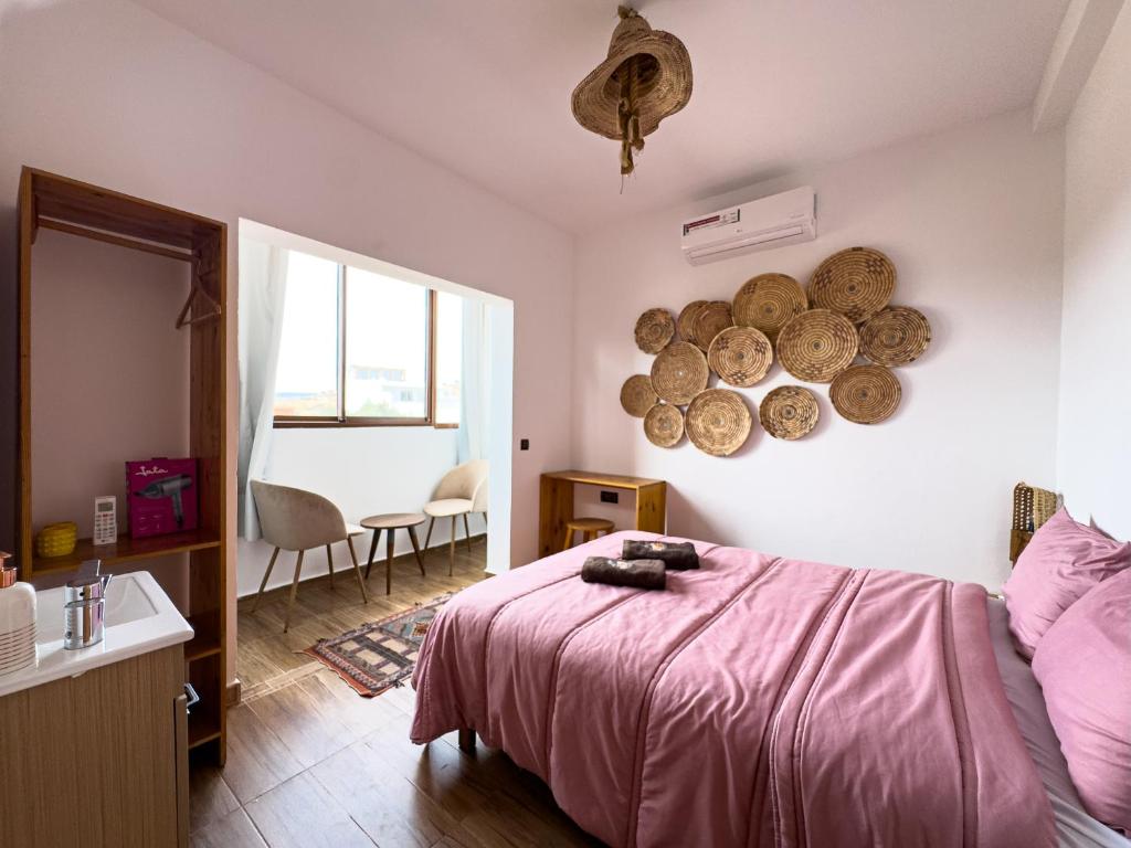 Double Room with Mountain View, Sun House Morocco in Taghazout