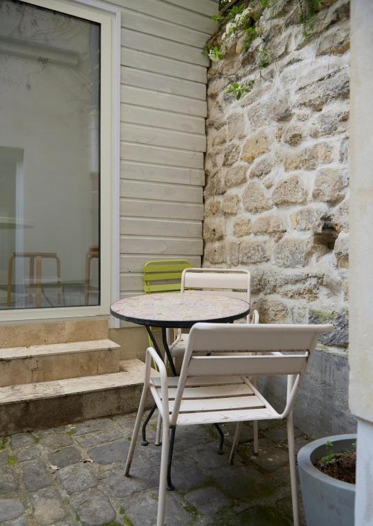 Studio jardin privé paris centre - 5
