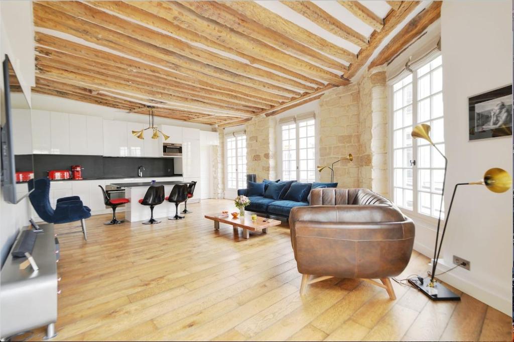 Luxury apartment in prestigious Le Marais - Top Location - 5
