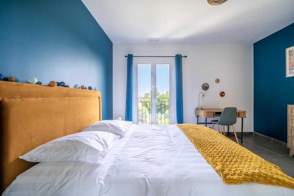 Maison niçoise vue dégagée avec jacuzzi privatif - 5