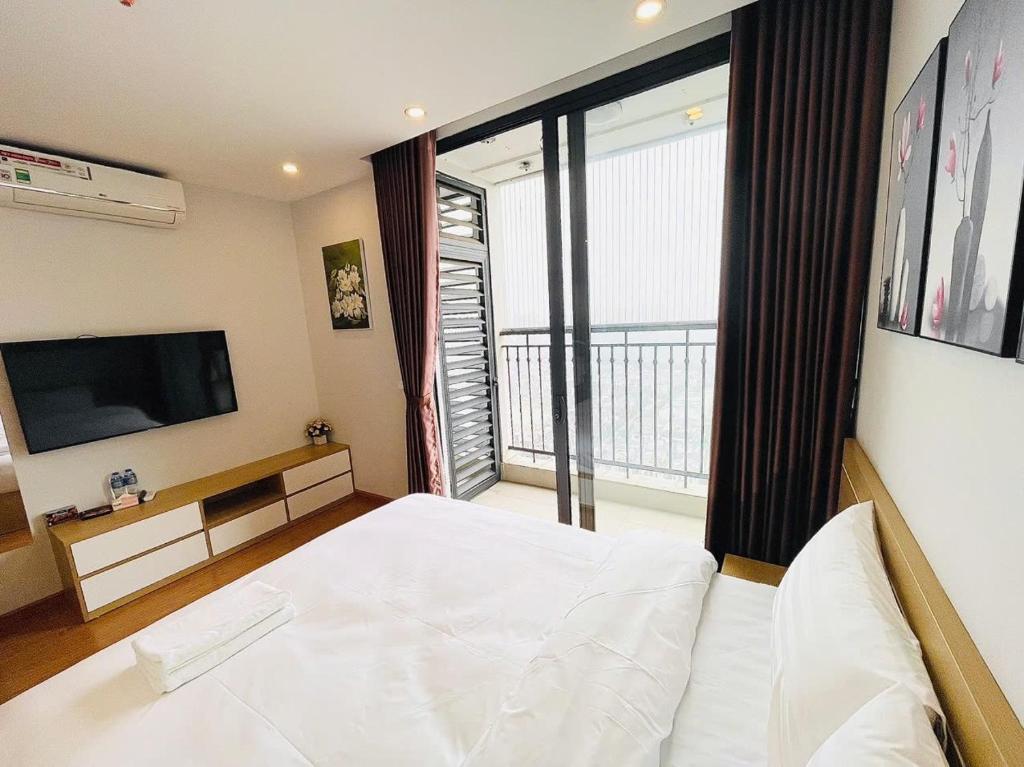 Getaway Stu Apt Nice View In Vinhomes Green Bay, 25' To Airport, Hanoj