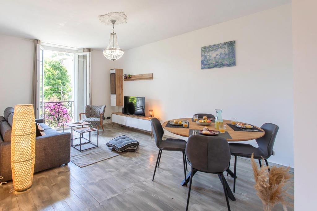 C10 - 3P 10 min Palais Festivals & Sea - AC & Parking, Cannes