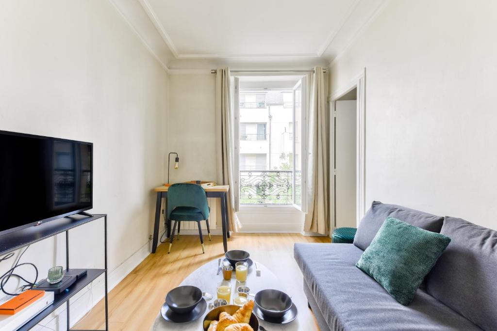 Quiet & Refurbished 1BR Parisian Retreat-Paris 16 - 4