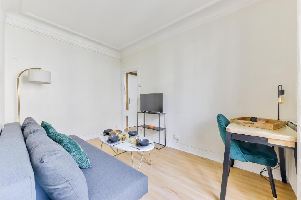 Quiet & Refurbished 1BR Parisian Retreat-Paris 16 - 5