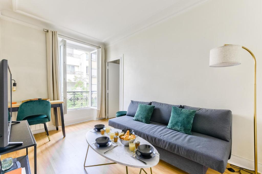 Quiet & Refurbished 1BR Parisian Retreat-Paris 16 - 2
