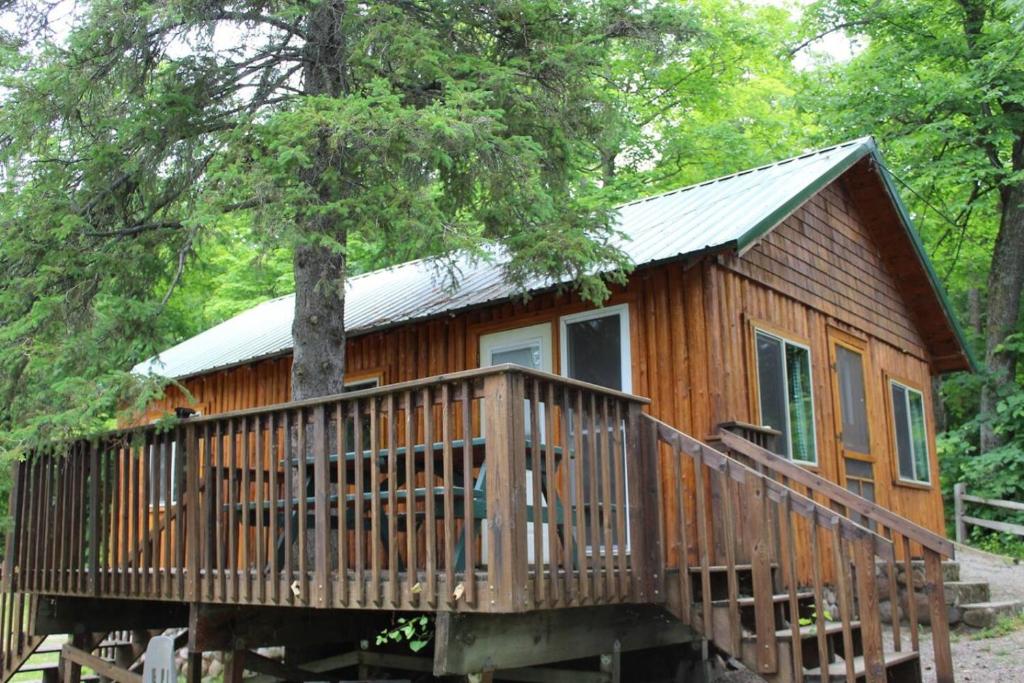 Cabin 8 - A newly remodeled with shaded deck on the lakeshore, Deer River