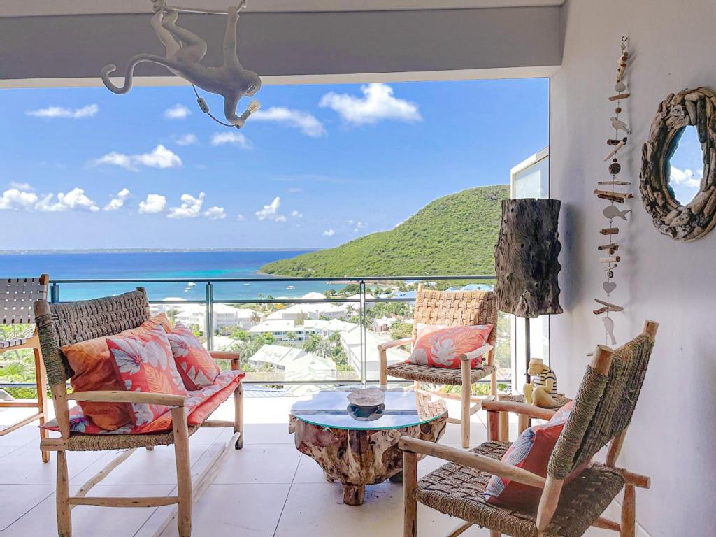 Koala 2 Elegant Studio with Sea View in Anse Marcel, Anse Marcel 
