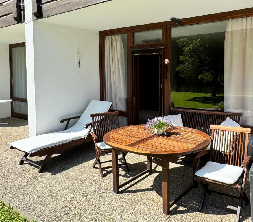 Grubhof Scholsspark, Studio Lofer mit Garten und Schwimmbad - 3
