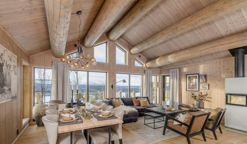 Modern Cabin With Beautiful Design By Gålåvatn, Gålå